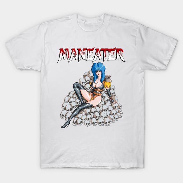 Maneater Anime Style T-Shirt by Pablo Romero Art